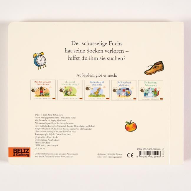 Thumbnail - Der Fuchs Sucht Seine Socken Axel Scheffler