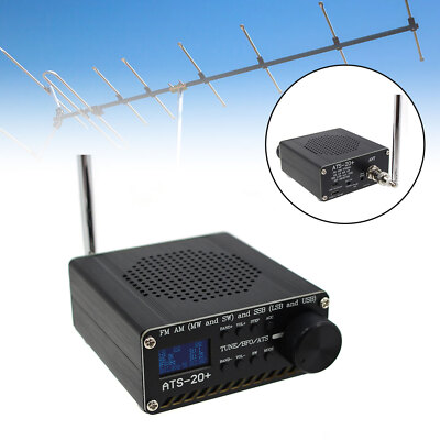 ATS-20+ Plus ATS20 V2 SI4732 Funkempfänger FM AM (MW & KW) SSB (LSB & USB) Neu