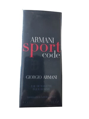 Giorgio Armani Sport Code Eau de Toilette Pour Homme Vapo 50ml