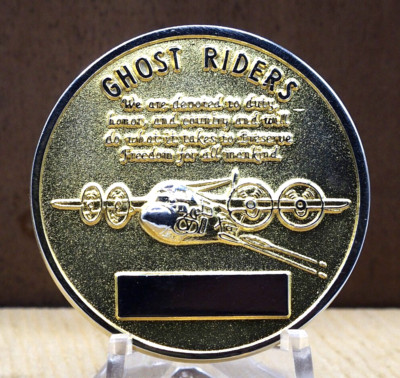 AC-130 Spectre Special Operations Gunship Ghost Riders Challenge Coin