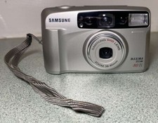 SAMSUNG MAXIMA ZOOM 80Ti 38-80mm POINT AND SHOOT FILM CAMERA c3 See Description