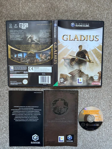 Gladius - Nintendo GameCube - UK PAL MINT COLLECTORS CONDITION