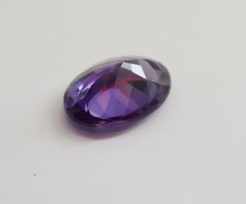 14 CT Flawless Natural Color Changing Sapphire Oval Cut Certified Gemstone - Picture 8 of 8