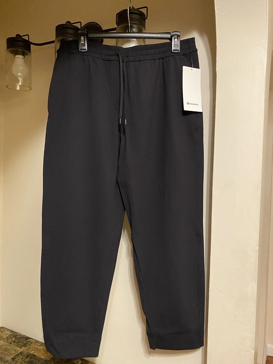 Lululemon Tapered- Leg Mid Rise 7/8 Pant Women Size Large Color Black