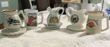 Miniature travel souvenirs, lot of 5