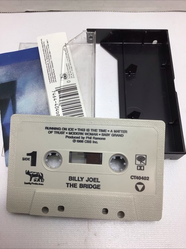 Billy Joel (The Bridge) Cassette Tape (1986) - Picture 3 of 4