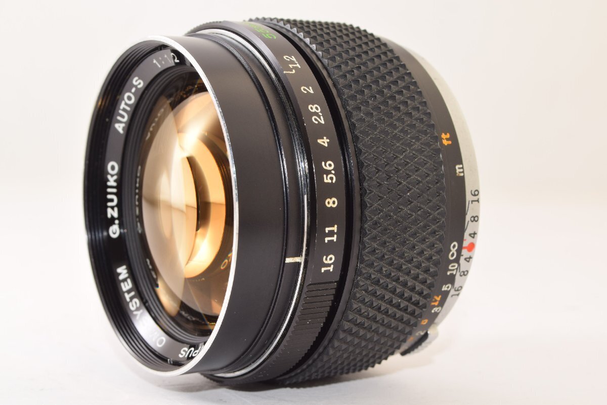 OLYMPUS OM-SYSTEM G.ZUIKO AUTO-S 55MM F1.2 SILVER FRAME OLYMPUS OM-SYSTEM G.ZUIKO AUTO-S 55MM F1.2 SILVER FRAME
