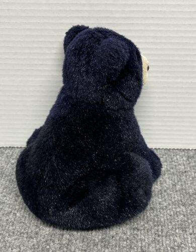 Dakin Navy Blue Bear Sitting 7" Plush Vintage Stuffed Animal - 第 2/6 張圖片