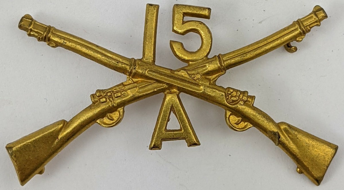 Infantry Crossed Rifles Insignia Crossed Rifles Pin Military Gem