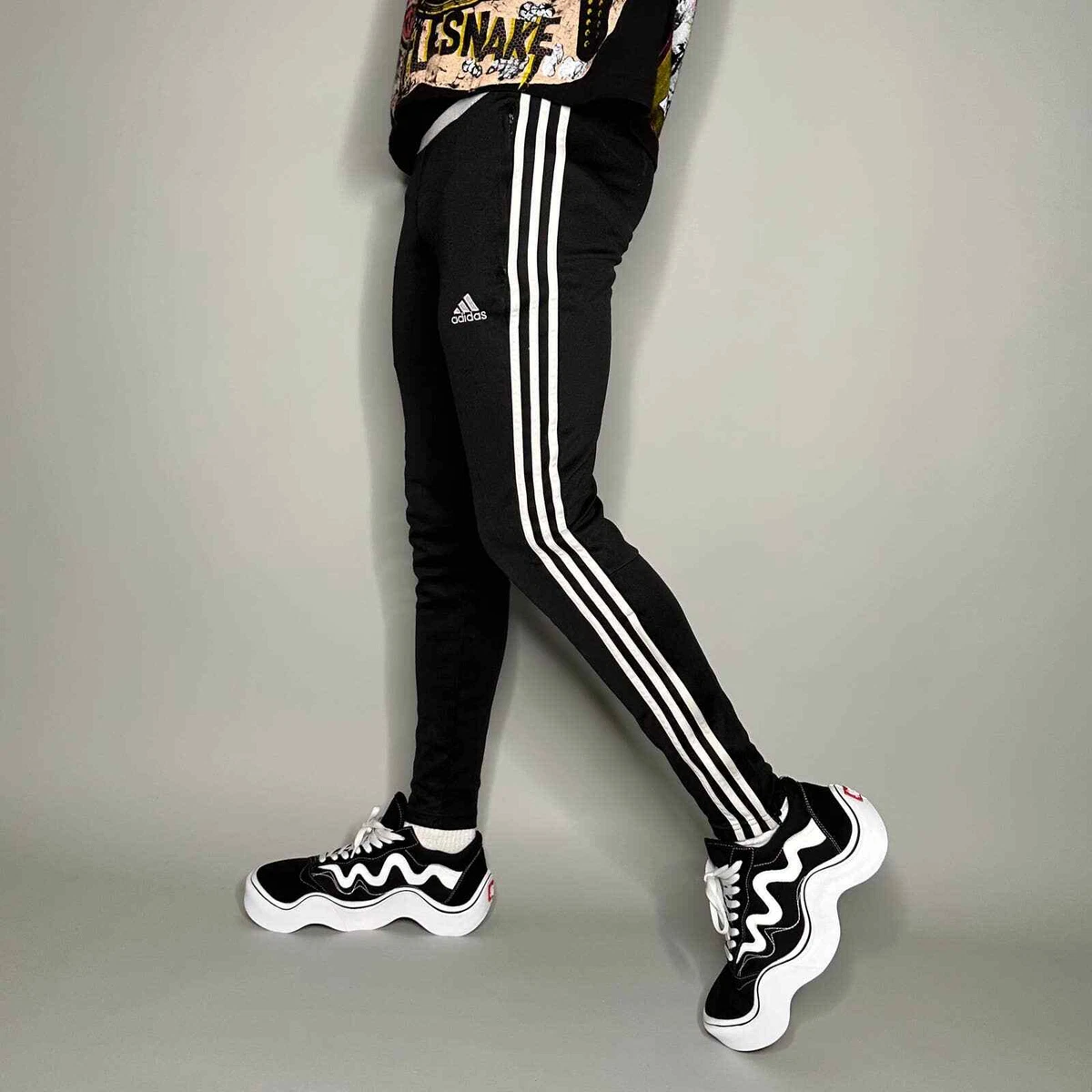 Mens slim fit adidas deals joggers