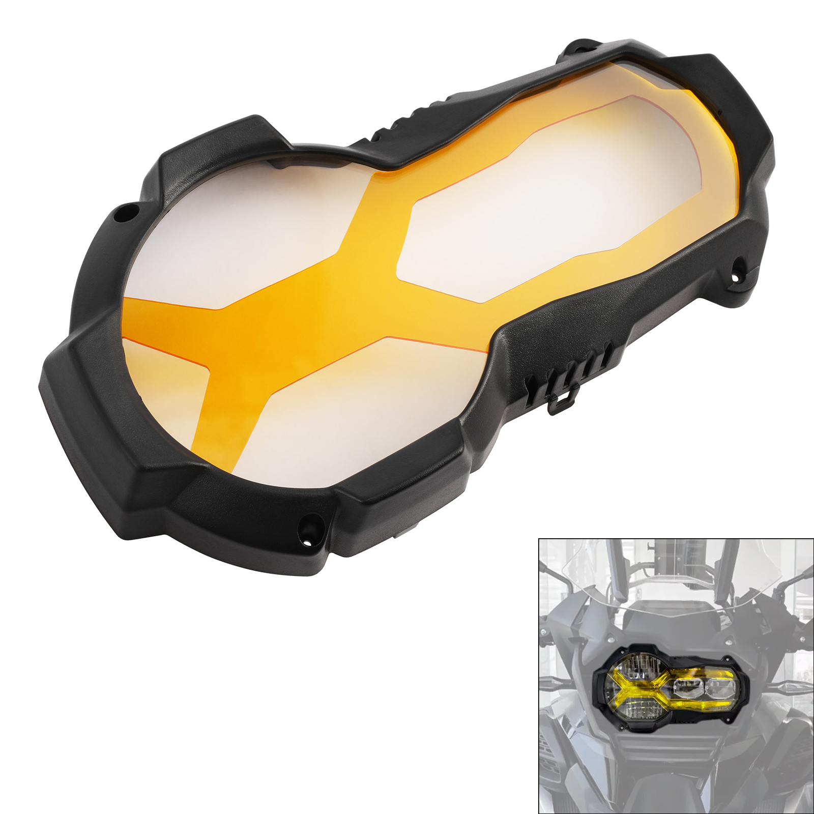 Motorcycle Protective Headlight Protector Guard Fit For BMW R1200GS LC 2014-2020