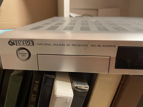 Yamaha RX-SL100RDS Receiver Natural Sound With Speakers And Manual - Picture 2 of 9