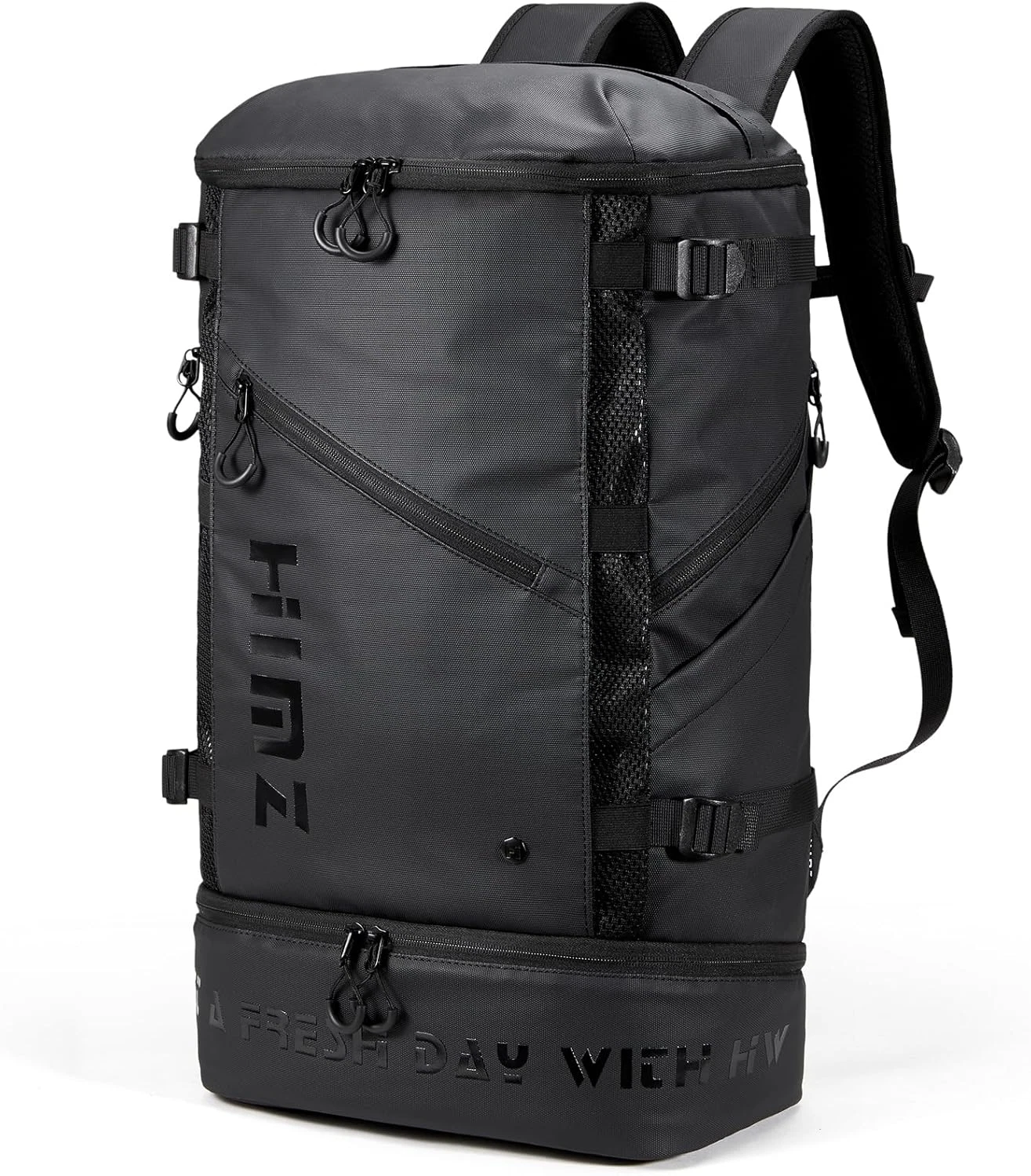 Insulated Cooler Backpack with Lunch Compartment for Travel & Camping