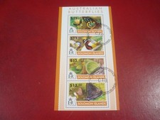 SOLOMON ISLANDS - 2015 BUTTERFLIES - MINISHEET UM USED SOUVENIR MINIATURE SHEET