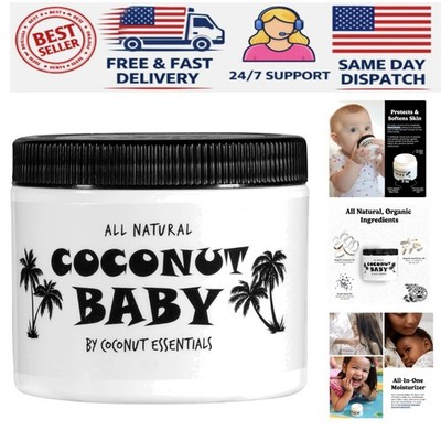 Coconut Baby Oil for Hair & Skin Care, Natural & Organic, Coconut Oil for Cra...