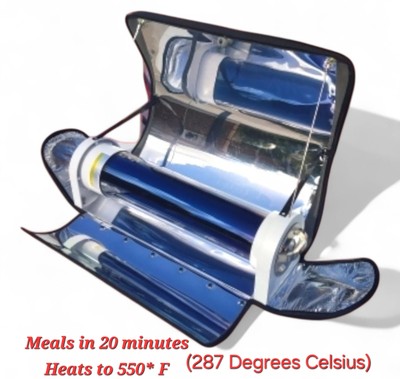 Solar Barbecue Cooker Food BBQ Camping Cooking New Model 66 cm & Brand New