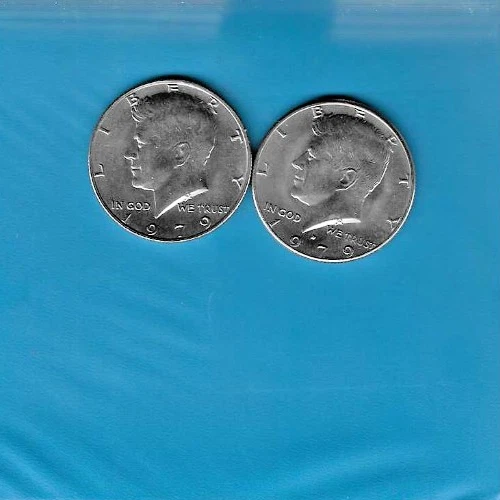 25+ Circulated 1979 Kennedy US Half Dollars (1964-Now) for sale