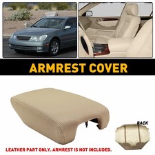 Fit 99-04 Lexus Gs300 Gs400 Gs430 Leather Center Console Lid Armrest Cover Tan Fit 99-04 Lexus Gs300 Gs400 Gs430 Leather Center Console Lid Armrest Cover Tan