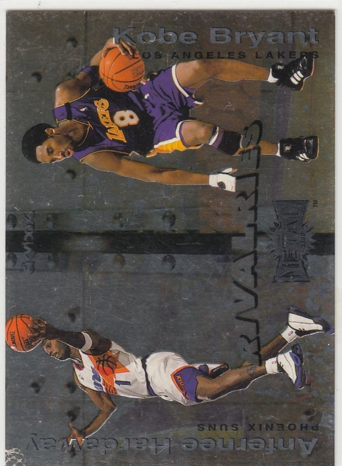 Kobe Bryant 1999-00 Skybox Metal Rivalries Anfernee Hardaway #6 Lakers HOF - Image 1 of 1