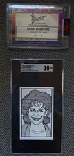 1998 Reba McEntire Rookie Card SGC 10 & Early Concert Ticket Leaf Pop Century 