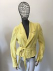 Class Roberto Cavalli Jacke mit Gürtel Designer Italy Damen IT 46 US 12