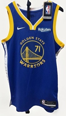 Dennis Schroder Golden State Warriors  #71 Icon Edition Jersey NWT 40 Mens