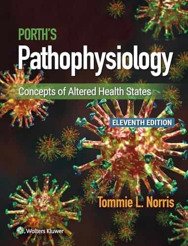 Porth's Pathophysiology: Concepts - Hardcover, by Norris Tommie L. - Very Good v