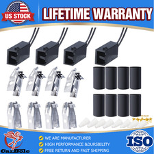 4Set 330031 Range Burner Receptacle Kit for Whirlpool Maytag Kenmore Range/Stove