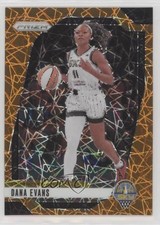 2024 Panini Prizm WNBA Orange Velocity Prizm Dana Evans #72 0jn9