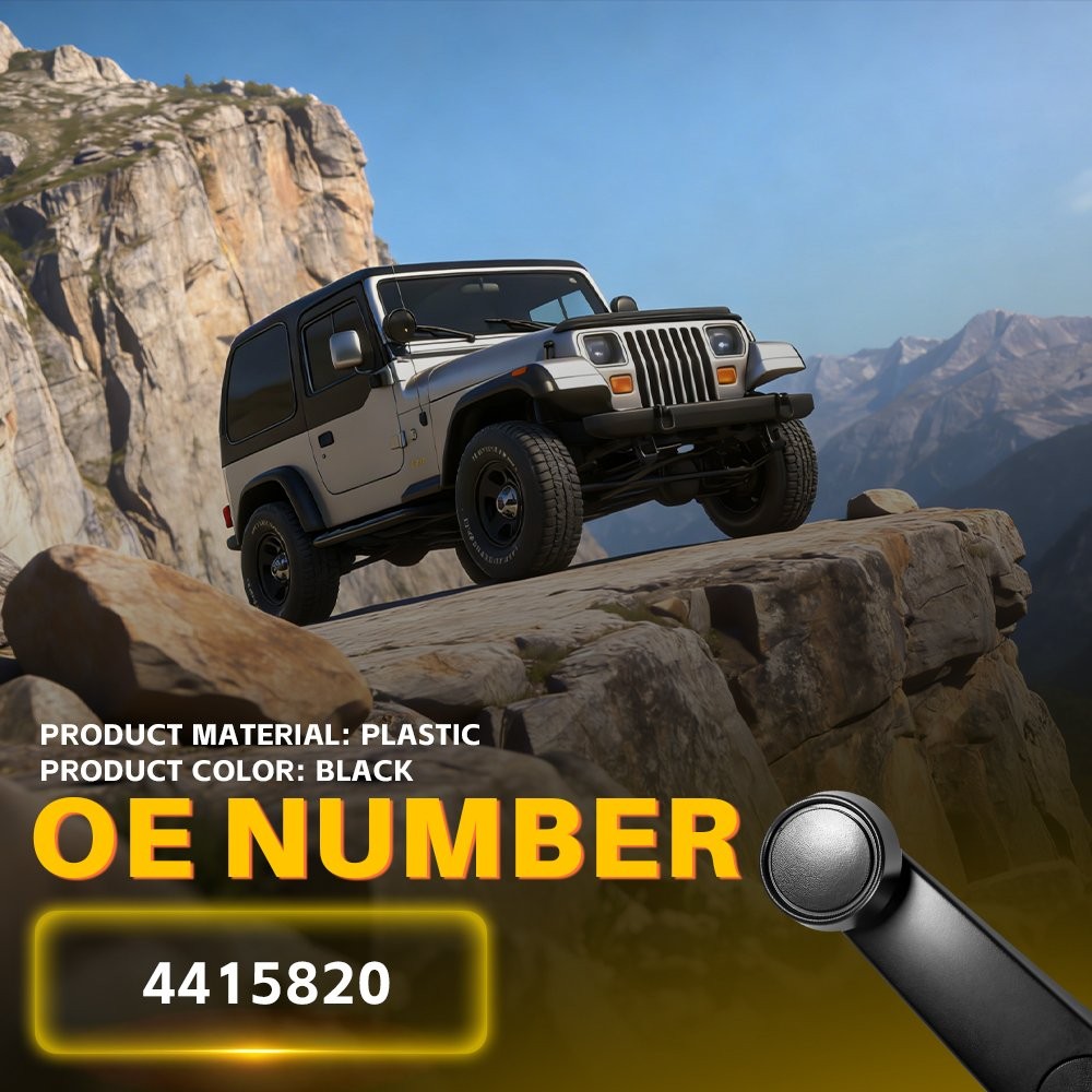 Front Window Crank Handle Left Right For 1992 1993 1994 1995 Jeep Wrangler (YJ) thumbnail 3