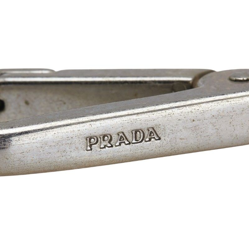 PRADA Key Ring Keychain Bag Robot Gold Red Silver Authentic thumbnail 7