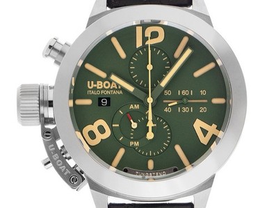 U-Boat Italo Fontana Classico 45 Tungsteno Ref.9581 Full Set Neu
