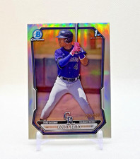 (# /499) ROLDY BRITO 1ST BOWMAN REFRACTOR - 2026 Bowman Chrome #BCP-21 Rockies