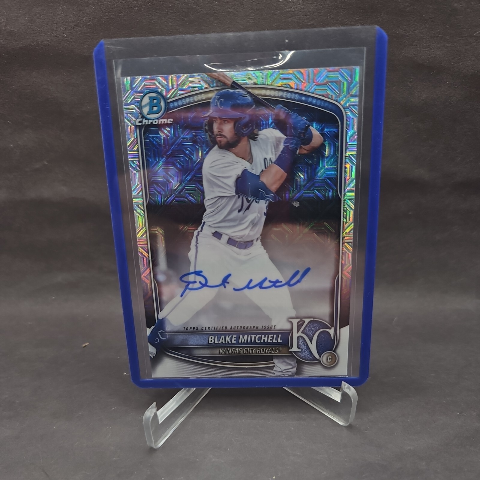 2025 Bowman Chrome Prospect Mega Box AUTO Blake Mitchell Mojo Refractor
