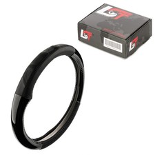 Lenkradschoner Lenkradbezug H&uuml;lle &Oslash; 38x9 cm Schwarz Carbonlook f&uuml;r MERCEDES-BENZ