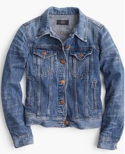 Womens Vintage J.Crew Denim Jacket |Size Small