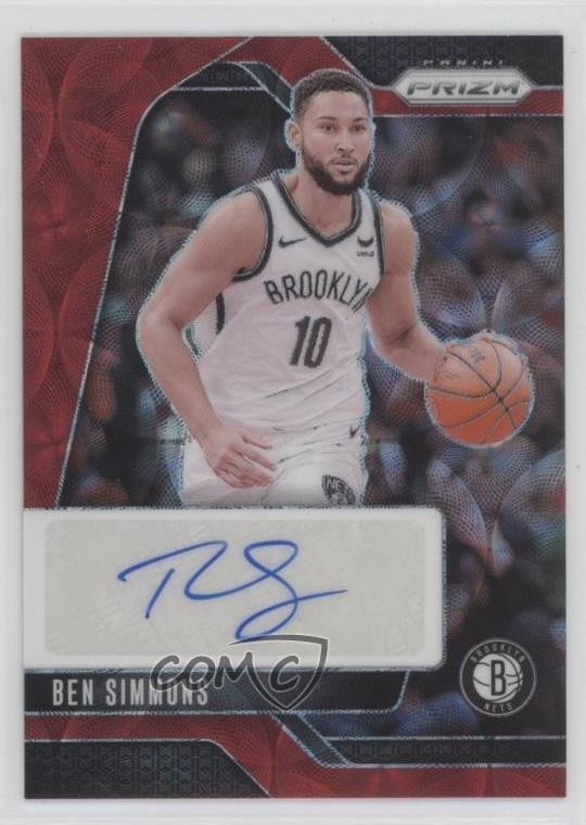 2024-25 Panini Prizm Signatures Choice Prizm Ben Simmons #SIG-BSN Auto 1a07