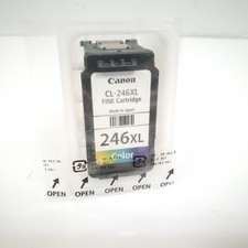 Canon CL-246XL Tri Color Hi Yield Ink Cartridge Genuine New Sealed