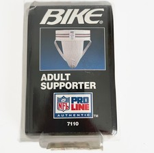Bike Athletic Co VTG Adult Supporter Jockstrap White Medium 32-38  Waist USA NEW