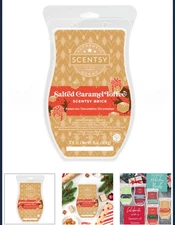 Scentsy Holiday Wax Bricks - **READ Full Description** - Salted Caramel Toffee