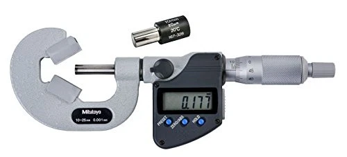 Mitutoyo Digimatic V-groove micrometer 314-262-30 VM3-25MXP