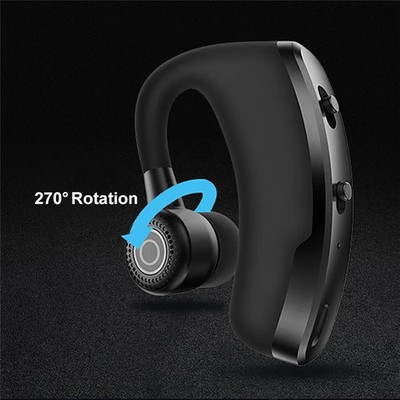 V9 TWS Bluetooth 5.0 Earphones HiFi Stereo Noise Reduction Silicone Earbuds