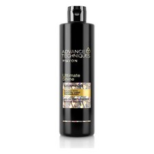 2x AVON ADVANCE TECHNIQUES ULTIMATE SHINE SHAMPOOS **XL SIZE** 400ml 14.99 per litre