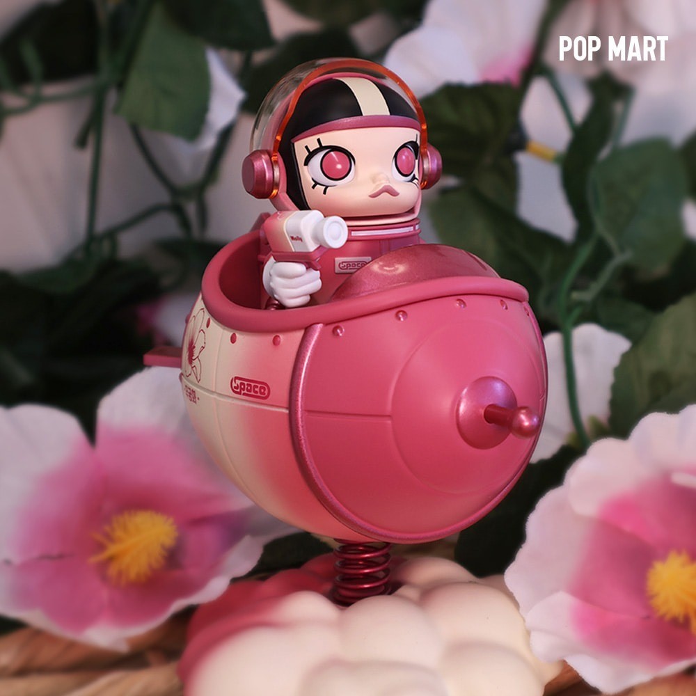 POP MART Genuine Mega Space Molly 100% Blooming Korea Exclusive