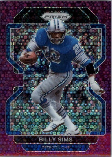 2021 Panini Prizm Prizms No Huddle Viola #154 Billy Sims /35 - FB - Foto 1 di 2