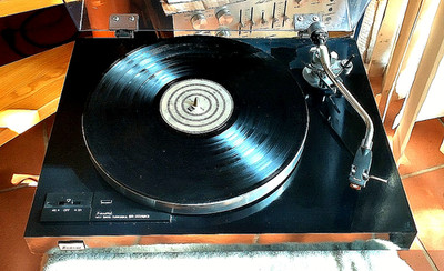 Plattenspieler Sansui SR-222 MKII  -  Analog -------------Vinyl----------Video