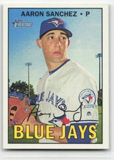 2016 Topps Heritage #722 Aaron Sanchez SP