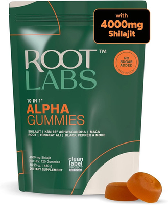 #ad #ad New Root Labs Pure Himalayan Alpha Gummies with KSM 66 Ashwagandha – 120 Gummies $61.09