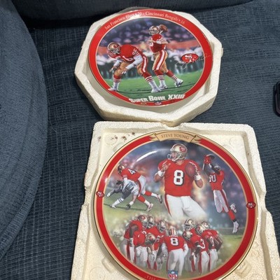 Steve Young/ 49ers Cincinnati Bengals Exchange 1997 NFL  Has Residue As In pic