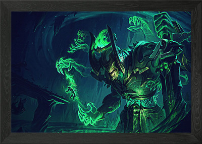 Smite God Champion Gerahmtes Wandbild Poster Leinwanddruck Bild